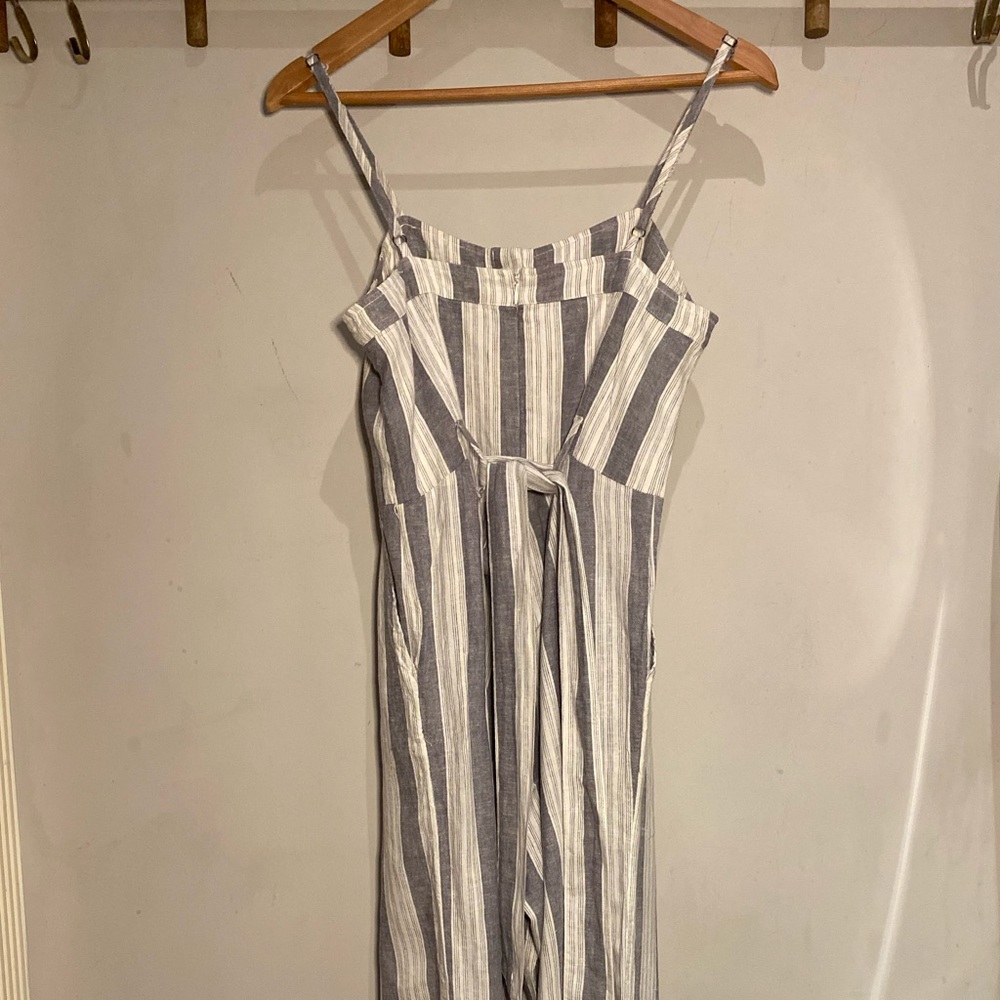 Rails Harper Striped Laguna Linen Blend Jumpsuit - image 8
